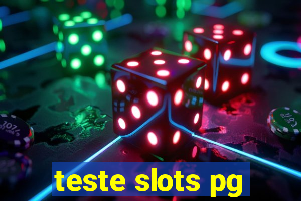 teste slots pg